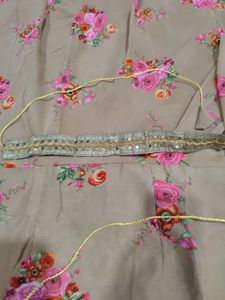 Festive Wear Anarkali Gown With Duppatta