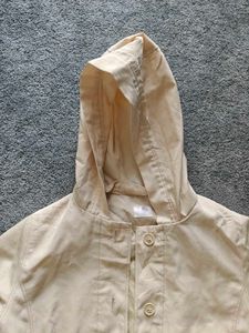 Beige Colour Long Waterproof Coat