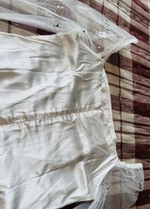 urbanic Elegant White Cocktail Dress