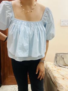 girly blue top🧿🧿🧿