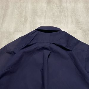 Men's Short Sleeve Navy Shirt