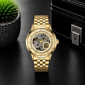 Automatic Skeleton Mechanical Watch