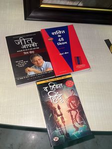 3 Hindi Books 48 Laws You Can Win And Hidden Hindu