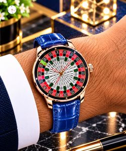 Roulette-Inspired Wristwatch