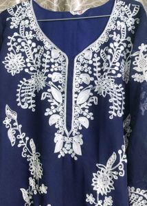 Navy blue 💙 kurta for women