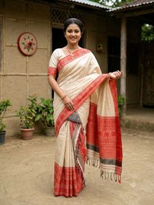 Begampuri Cotton Saree