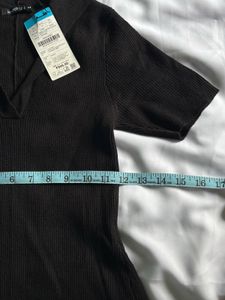 Zudio Classic Black Knit Dress