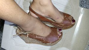 Brown Leather Flats