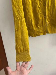 Mustard Yellow Cardigan