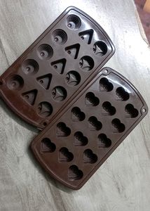 2 Silicon Chocolate mould