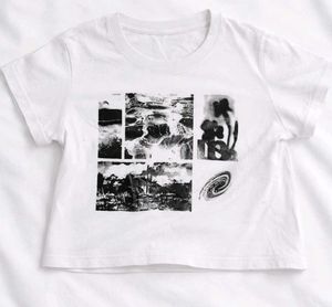 Savana Cute Graphic Crop Baby Tee