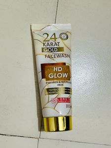 24 KARAT GOLD FACE WASH HD GLOW