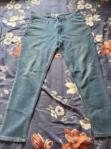 Classic Light Wash Denim Jeans
