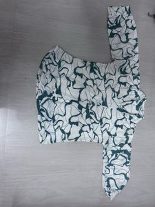 Stylish Abstract Printed Full Sleeve Top / Shirt (