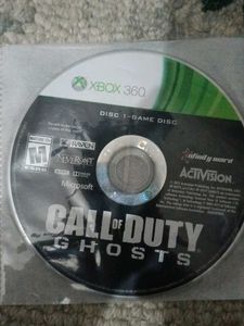 Call of Duty Ghosts Xbox 360 Disc