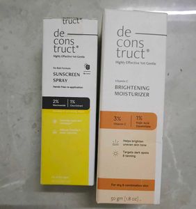 Deconstruct Sunscreen Spray & Brightening Moisturi
