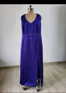 Elegant Purple Maxi Dress
