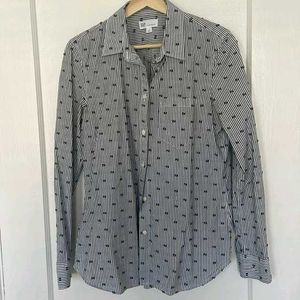 Gap Polka Dot Button-Up Shirt 🎀