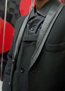 Stylish Black Suit Set