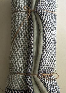 Velvet Knitted Pet Blanket - Blue &amp; Sea Green