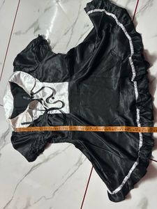 Black &amp; White Maid Outfit Dress