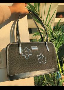 Stylish Black Tote Bag