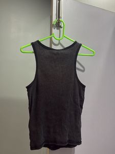 Washed Ribbed Tank Top
