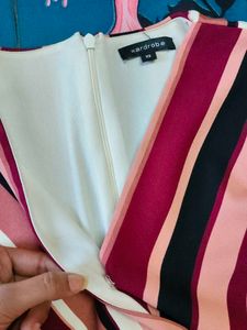 Striped Wide Leg Jumpsuit