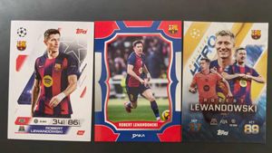Robert Lewandowski 3-Card Striker Lot