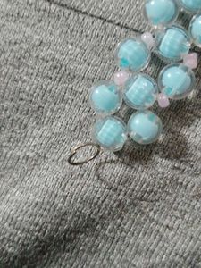 Blue Beaded Bracelet