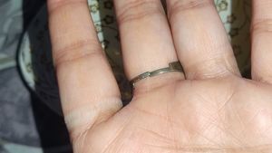 Green And Silver Ring