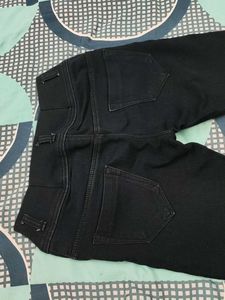 Black High Waisted Skinny Jeans