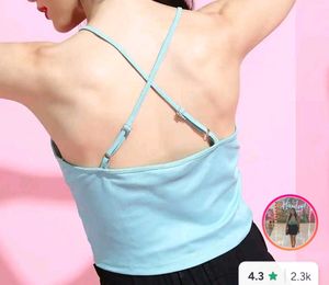 Ruched Blue Camisole Top
