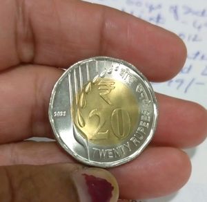 🇮🇳Rs 20 Of 2021 Coin, Kolkata Mint🇮🇳
