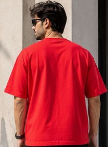 Red Graphic T-Shirt "IF IT, DOESN'T CHALLENGE YOU"
