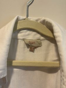 Elegant White Button-Up Blouse