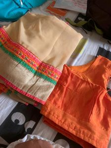 Beautiful Saree And Blouse