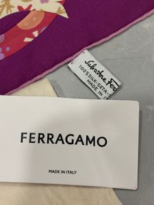 Salvatore Ferragamo Silk 💯Scarf