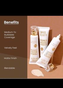 Swiss Beauty Primer Mousse Foundation