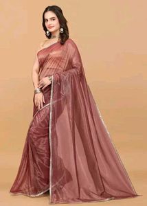 Light pink beautiful saree for girls/women