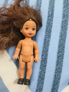 Cute Doll with Brown Hair