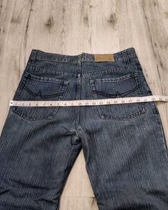 Vintage Wide Leg Blue Jeans