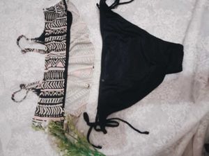 Patterned Bikini Set