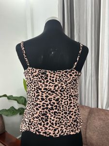 Leopard Print Camisole Top