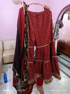 trendy Anarkali suit set