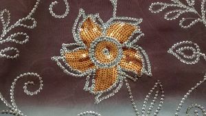 Synthetic Material Saree
