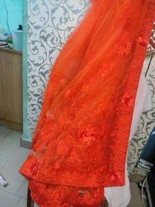Party Wear Net Saree