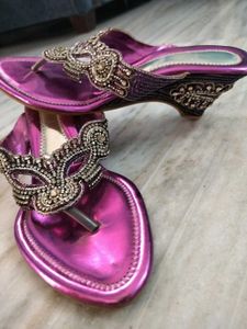 Partywear Purple Sandal