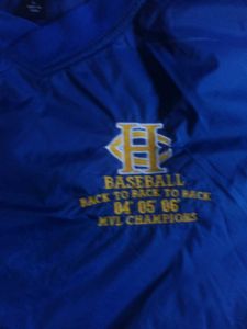 (Bomber) Blue Baseball light-weight  Jacket