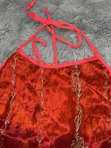 Y2K embellished  Halter Neck top